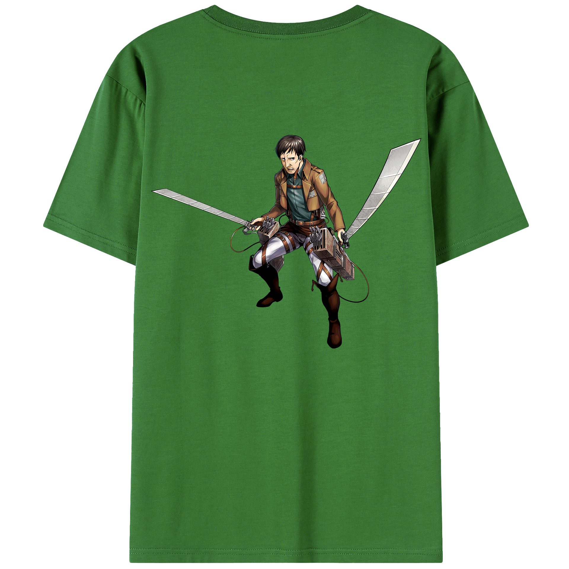 （画像用） 進撃の巨人 Attack on Titan レディース半袖Tシャツ(バックプリント)